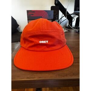 Obey Ripstop Camp Hat - 5 Panel - Ginger